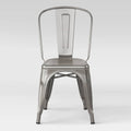 High Back Metal Dining Chair J113857