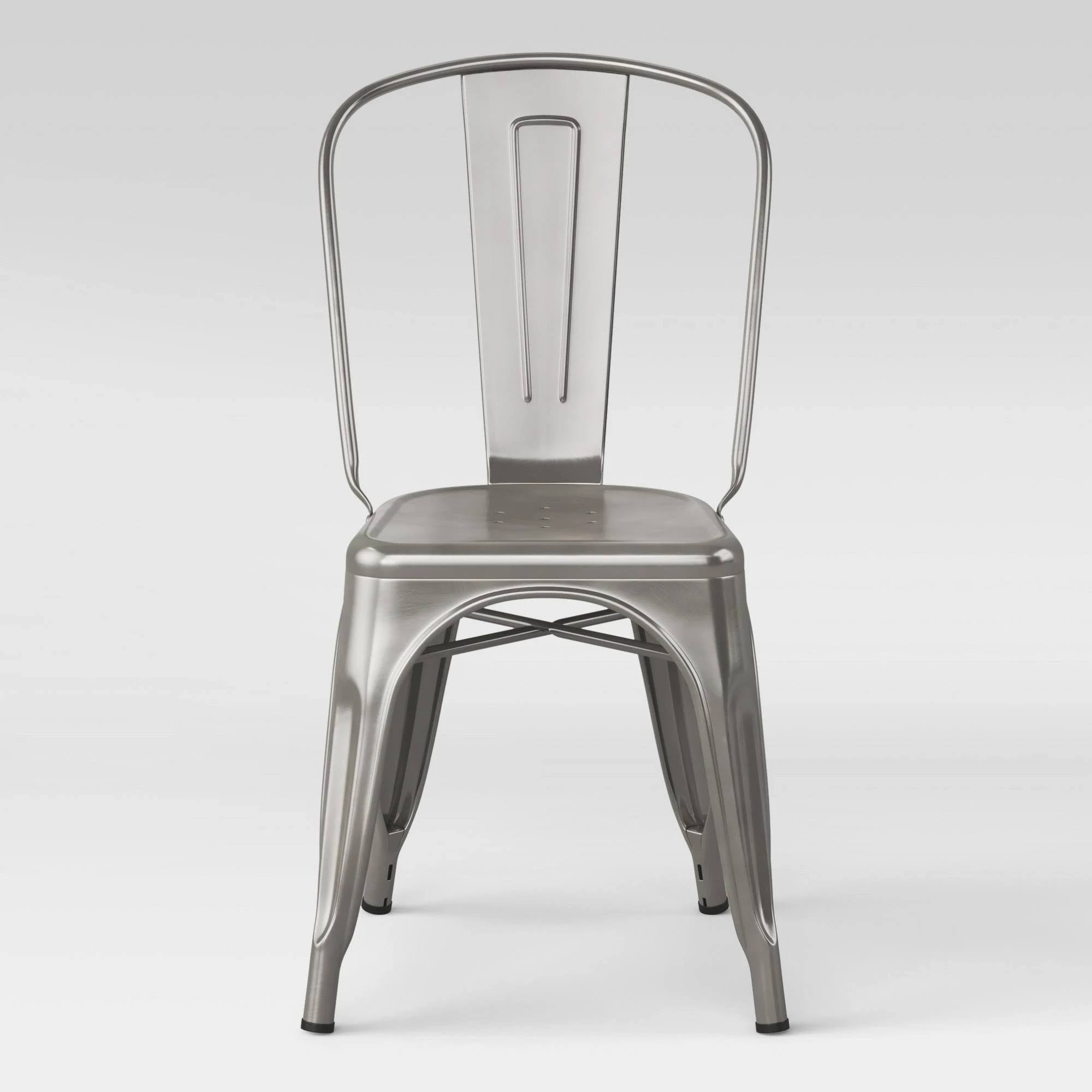High Back Metal Dining Chair J113857