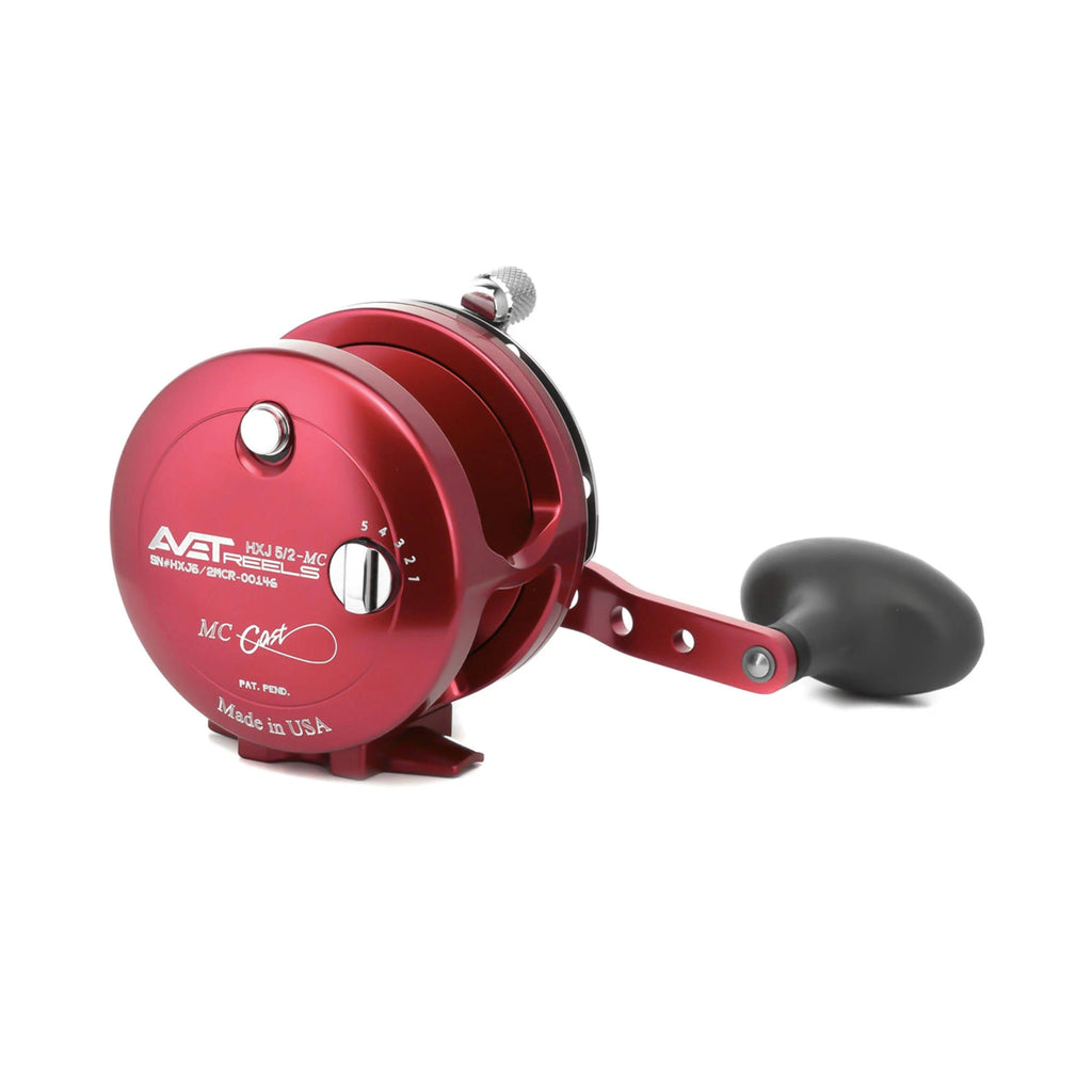 Red Two Speed Lever Drag Casting Reel C99067