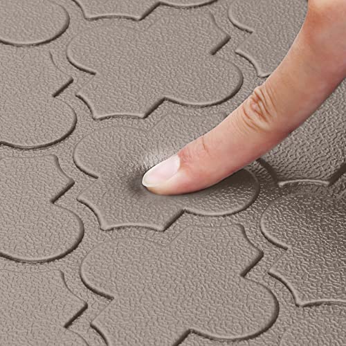 Grey Anti Fatigue Kitchen Mat 17.3"x39" E744469