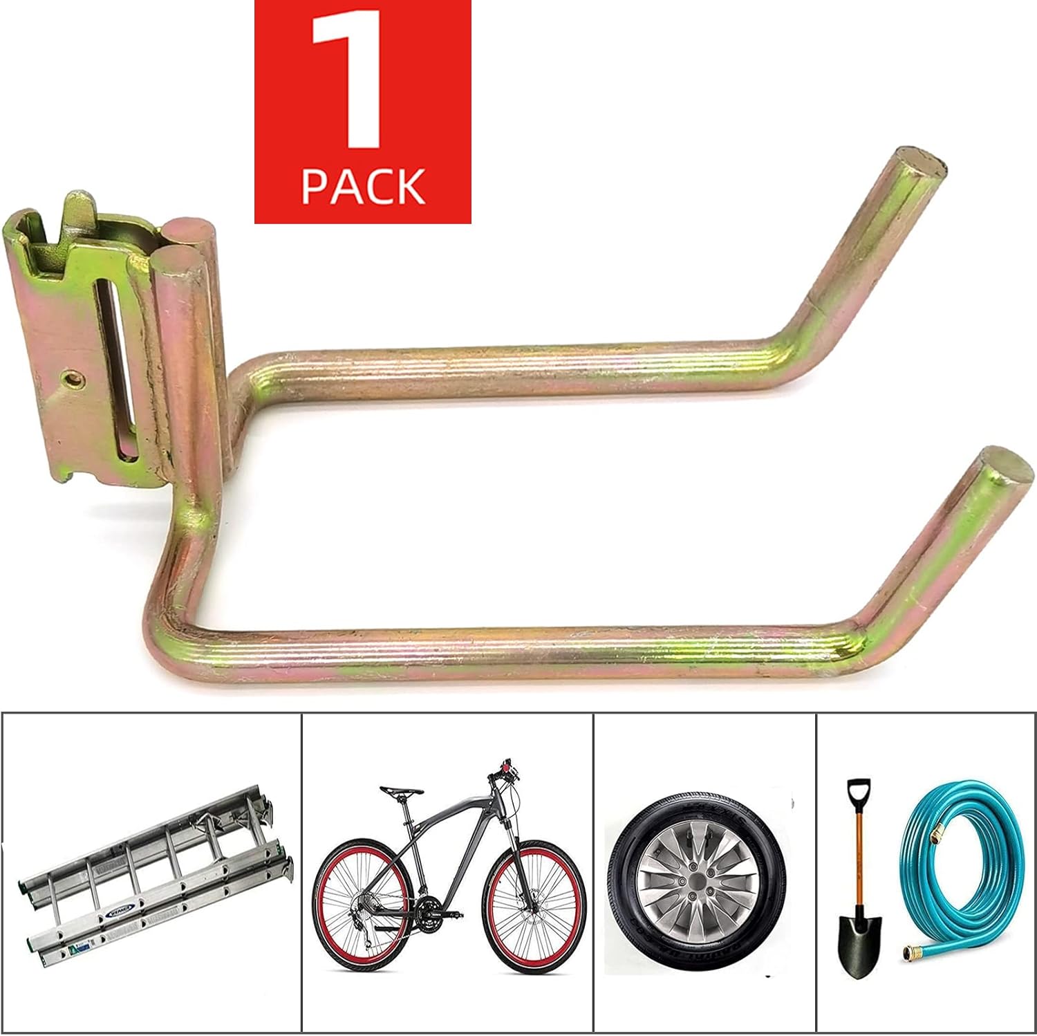 4 Pack Heavy Duty Steel Shovel Hanger V1606