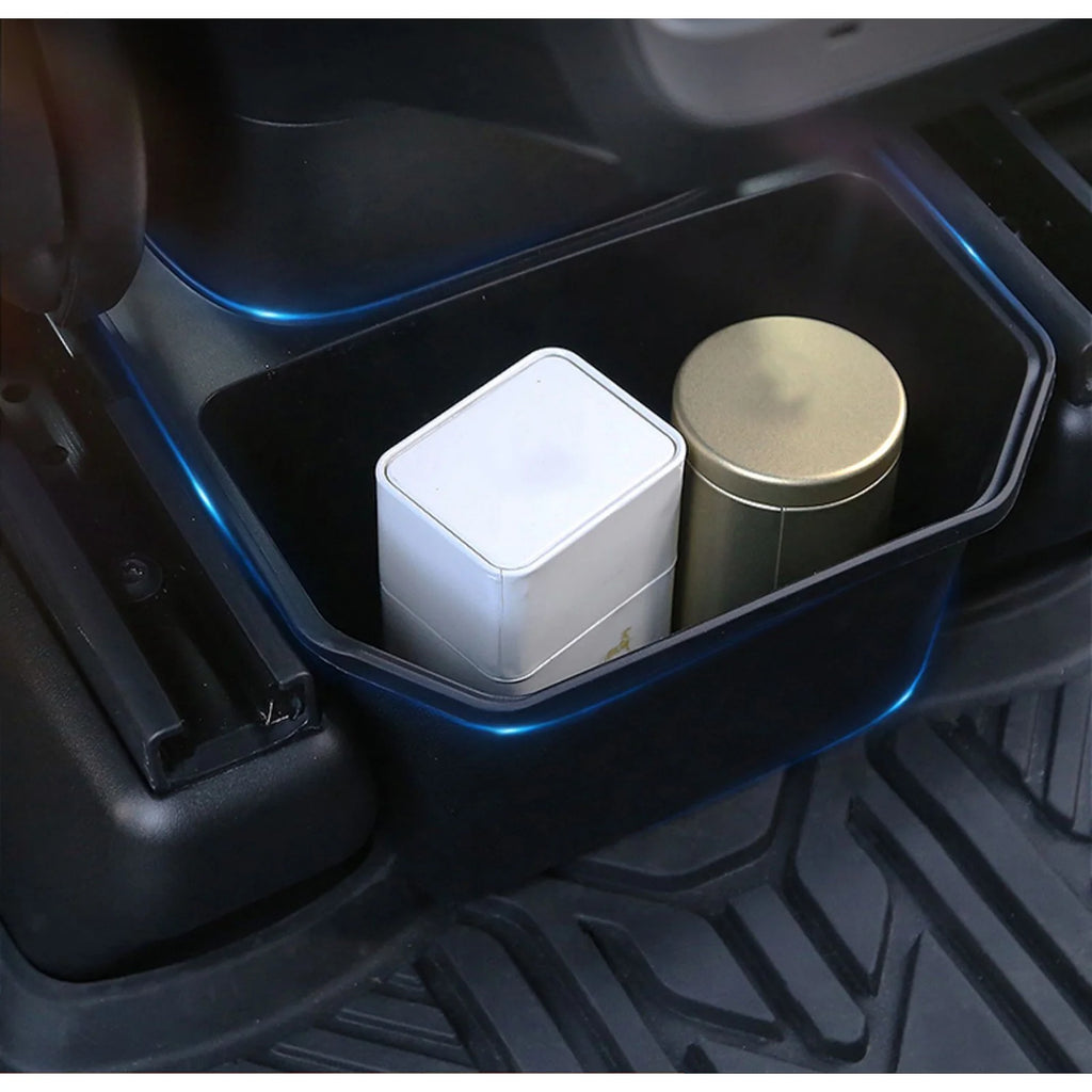Interior Center Console Storage Box Organizer Trash Can G711