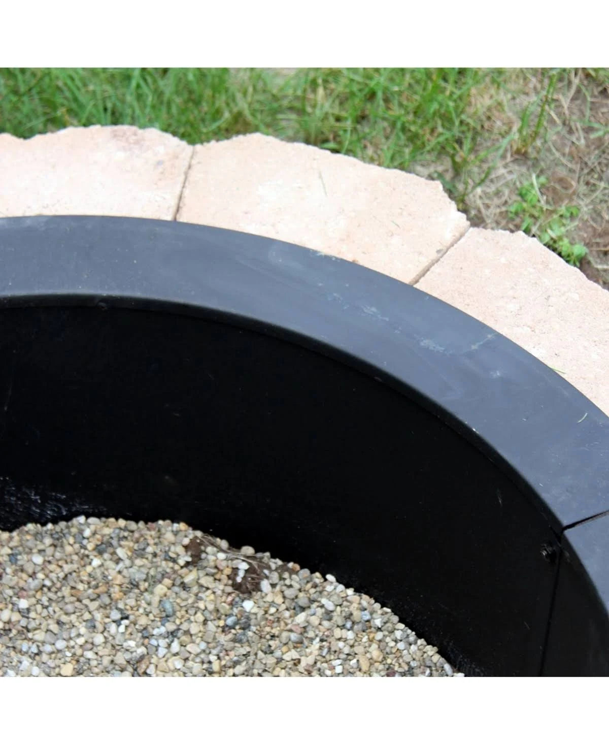 27 Inch Diameter Steel Fire Pit Ring Liner I525