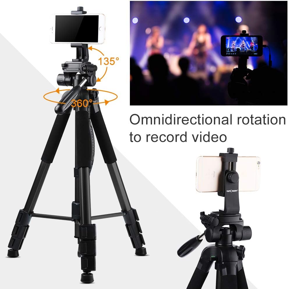 70cm Portable Aluminum Tripod with 3-Way Pan Tilt Head G99993