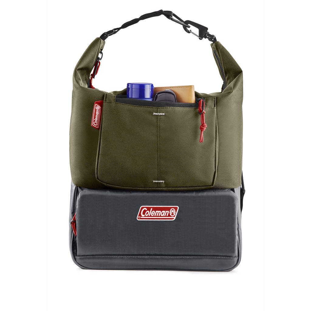 Green 12 Can Soft Sided Cooler F124