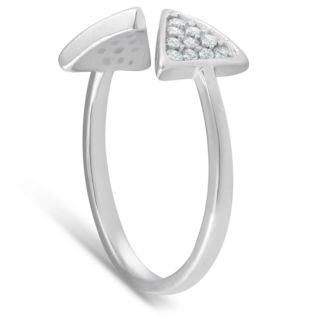 1/5ct Diamond Ring White Gold X438