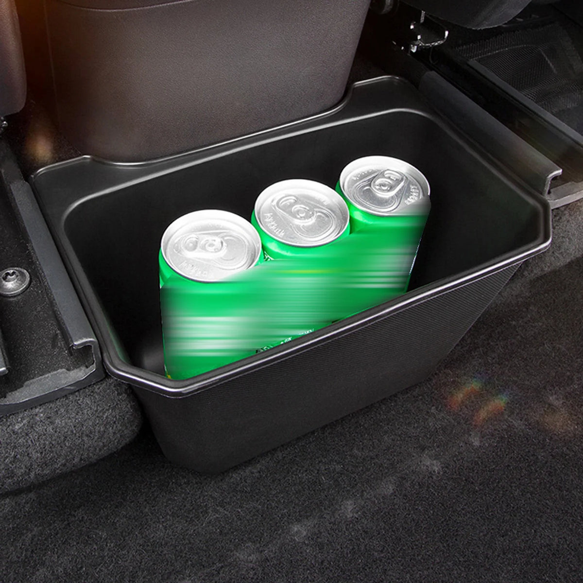 Interior Center Console Storage Box Organizer Trash Can G711