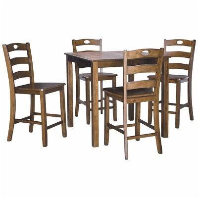 5 Piece Counter Height Dining Set L68717