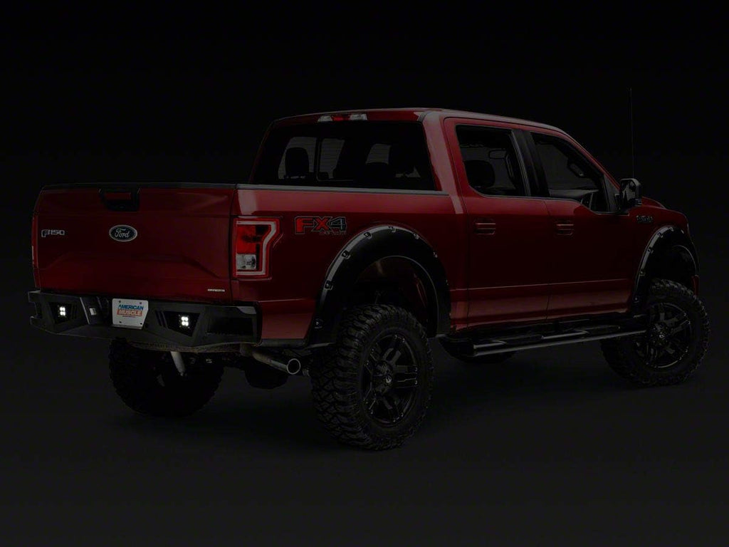 HD Rear Bumper with LED Fog Lights Z53450