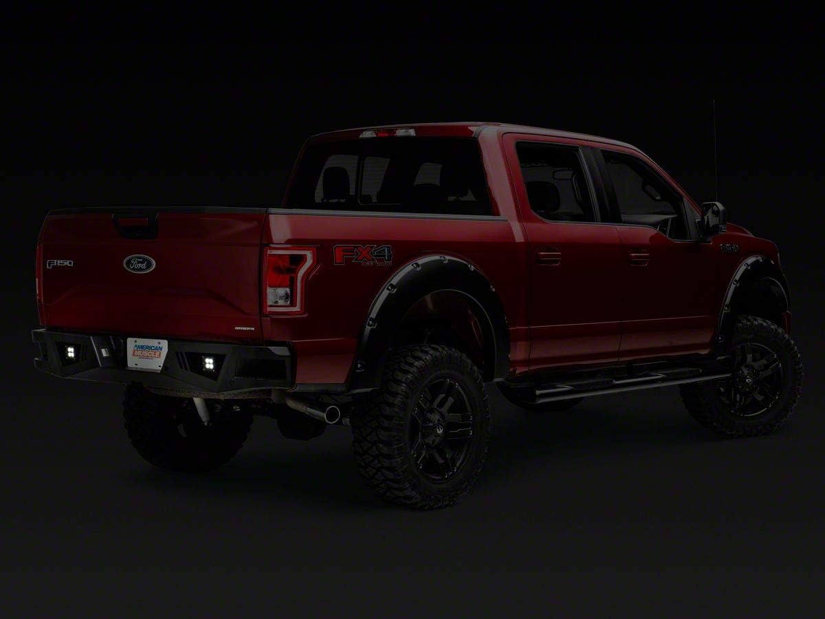HD Rear Bumper with LED Fog Lights Z53450