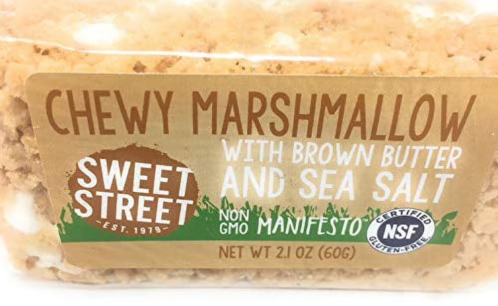 Bar Chewy Marshmallow Brown Butter Sea Salt, 2.1 Ounce 40 Count T559579