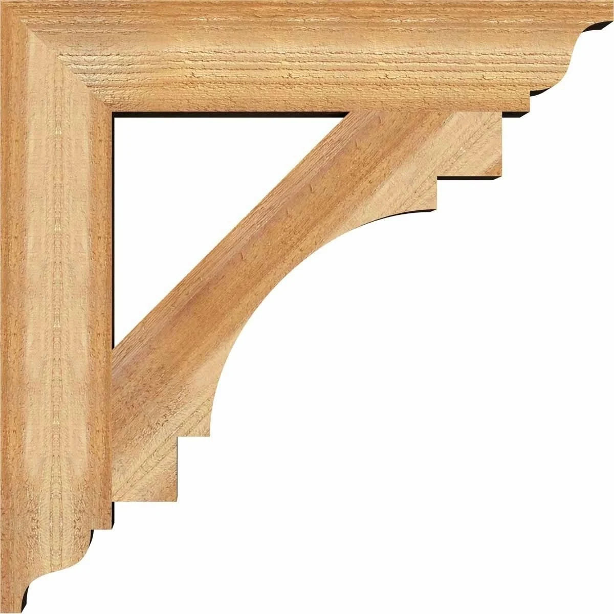 Western Red Cedar Rough Sawn Bracket Q473