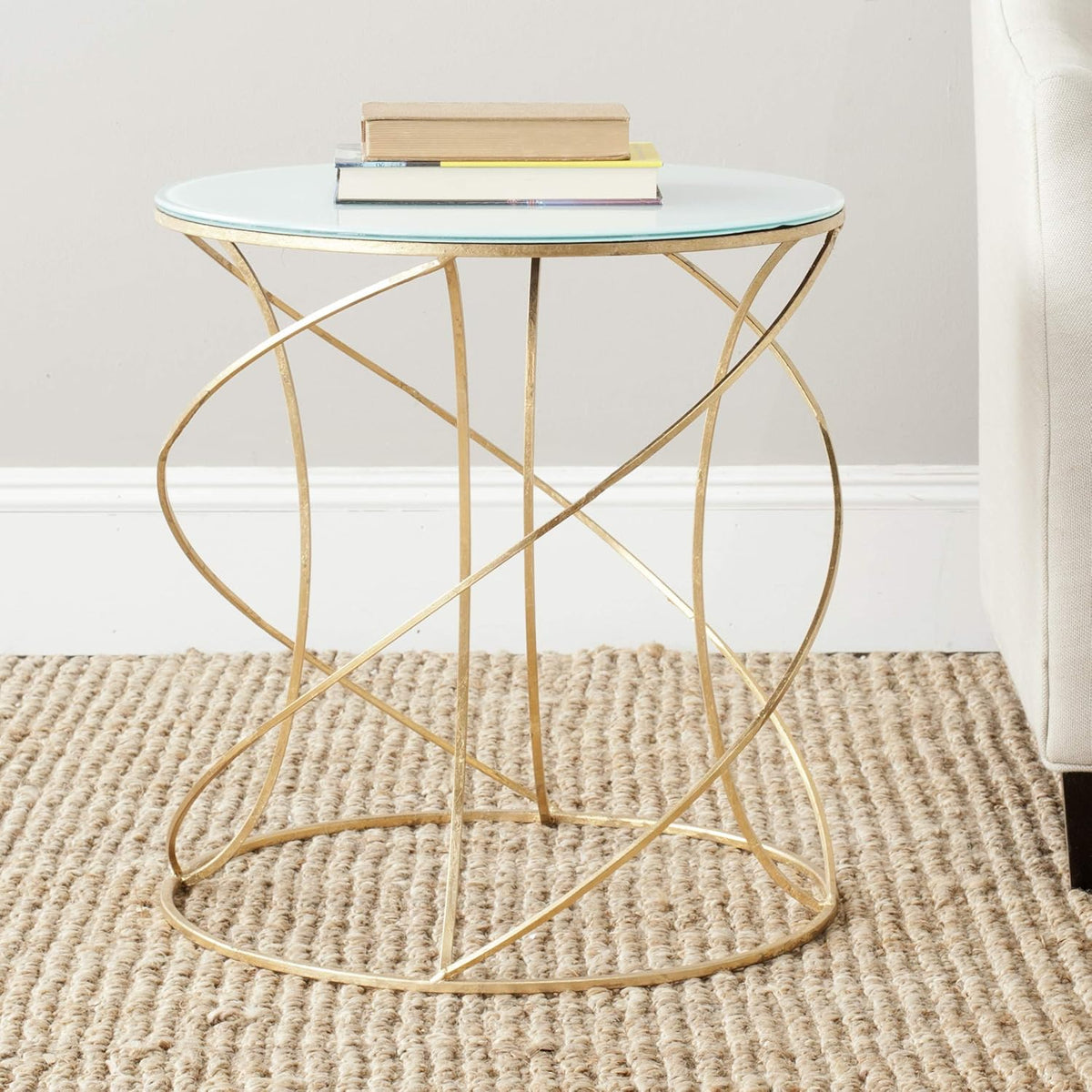 Gold Accent Table M6681