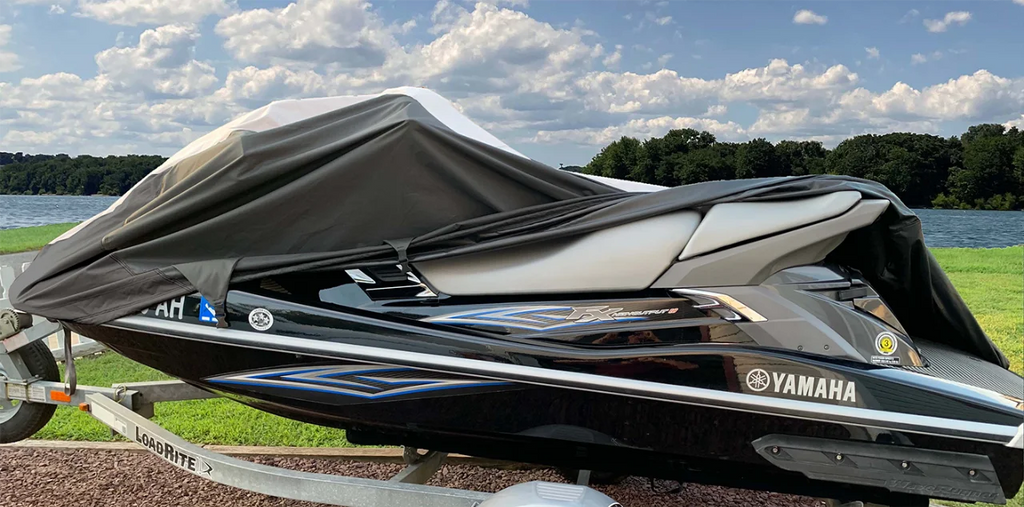 Trailerable 2 Seater PWC Jet Ski Cover D689