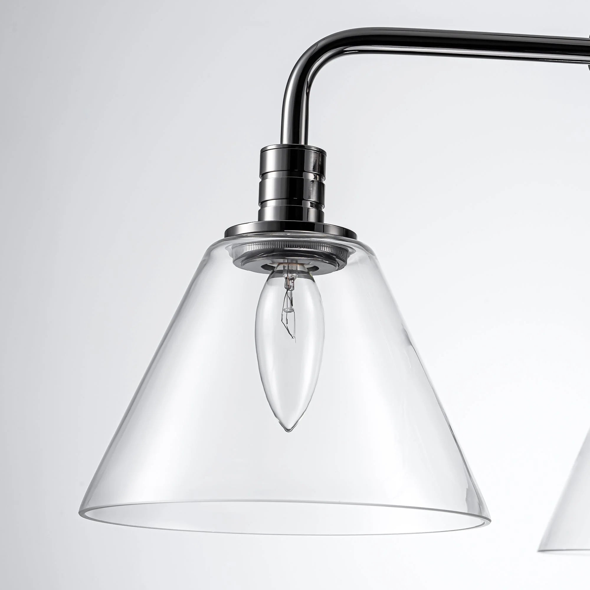 4-Light Dimmable Industrial Chandelier R326340