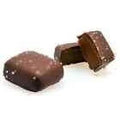 Dark Chocolate Sea Salt Caramel Squares 4lb BAG W6045