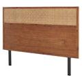 Rattan Queen Headboard Brown N9612