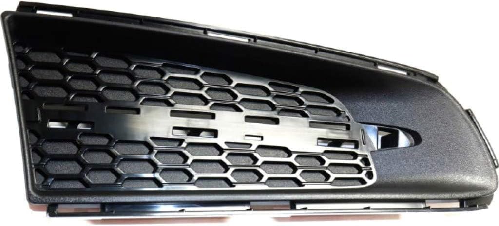 Fog Light Cover Grille for Cadillac ATS 2013 2014 Outer Passenger Side Textured Black Pack of 2 R811200
