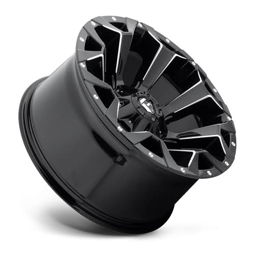 Gloss Black Milled Wheel T898