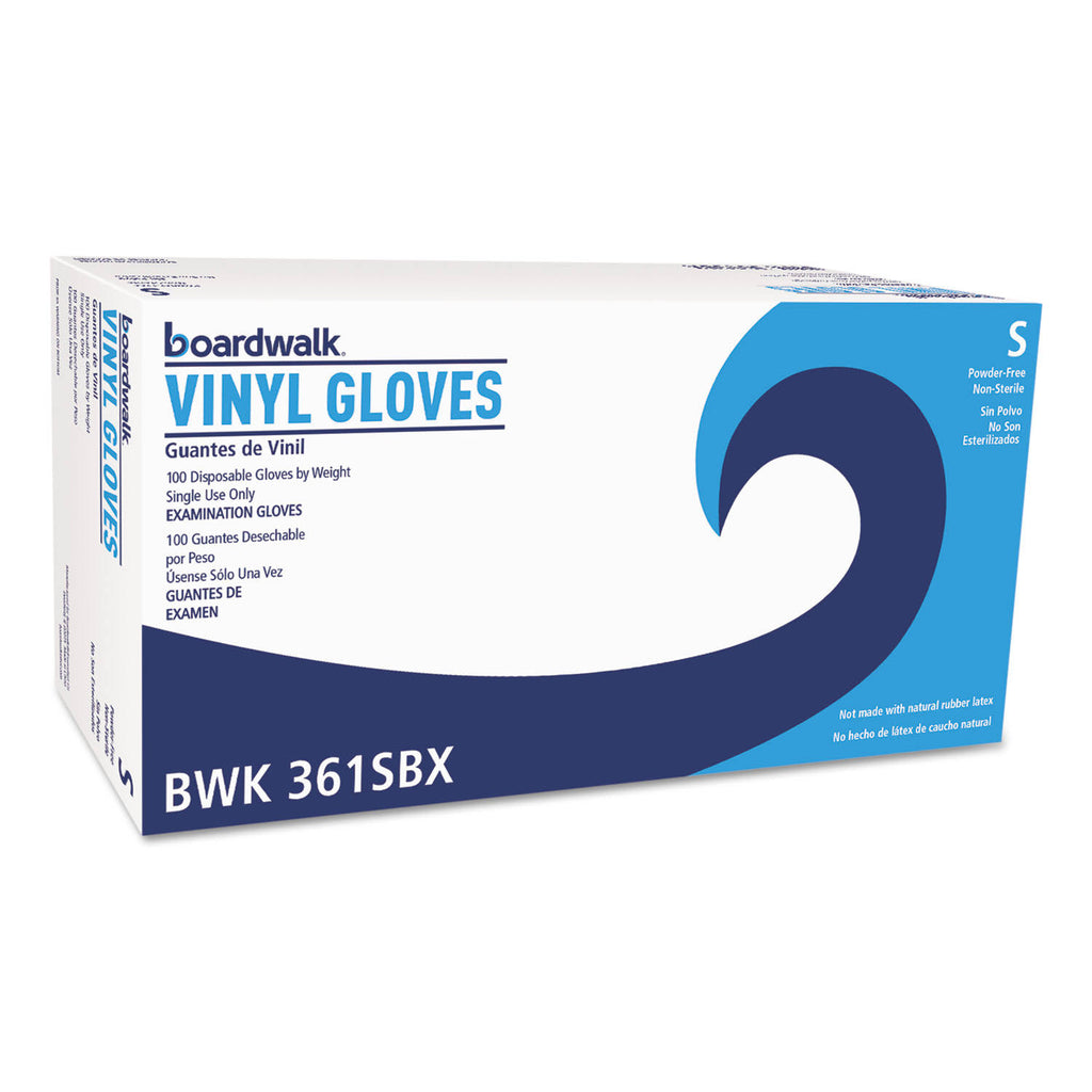 Clear Vinyl Gloves, Small, 1000/Carton E805