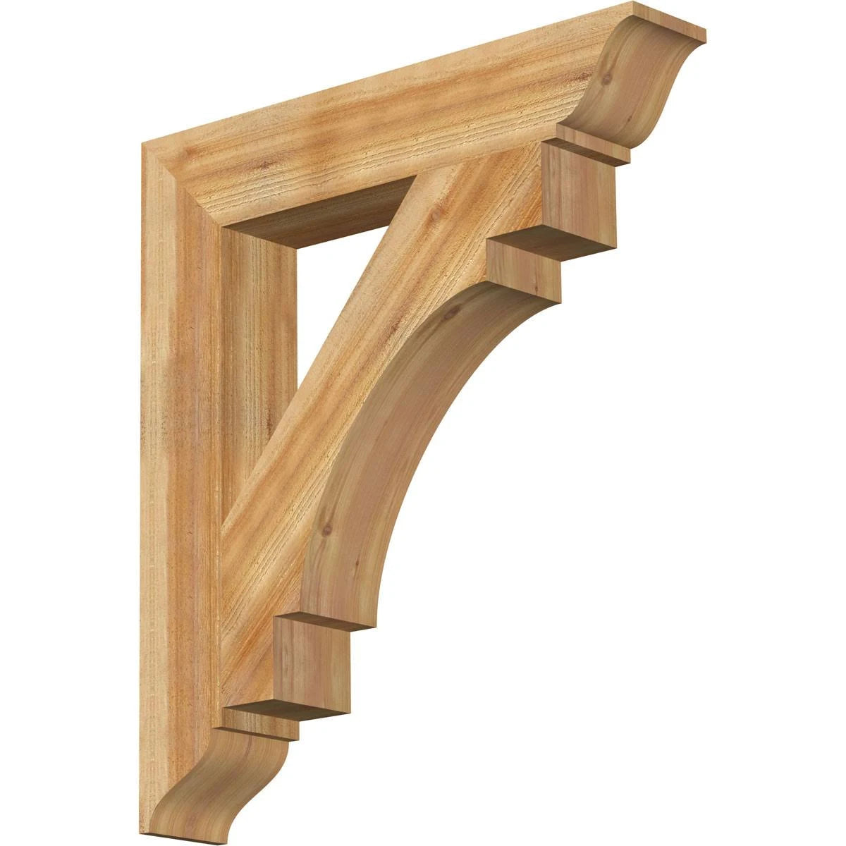 Western Red Cedar Rough Sawn Bracket Q473