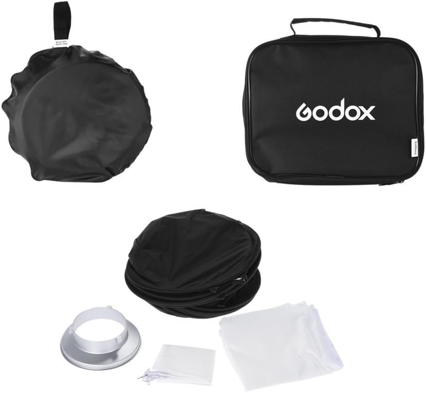 32x32 inches Portable Foldable Studio Softbox with Bowens Mount Speedring and Carrying Case F78556