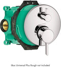 Universal Leak Preventing Valve Rough-In with Service Stop W764