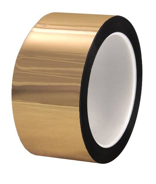 Black Metalized Polyester Film Tapes [96 Rolls] C227