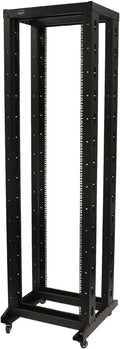 42U 4-Post Open Frame Server Rack with Casters X566