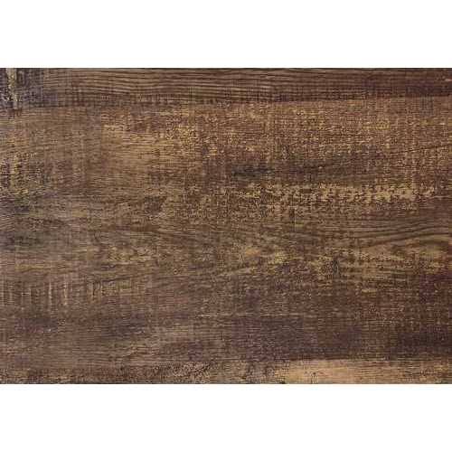 Brown Black Particle Board Metal Computer Desk W293455
