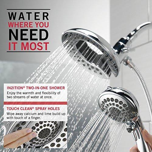 5-Spray Dual Hand Held Shower Head with Hose Venetian Bronze A242143