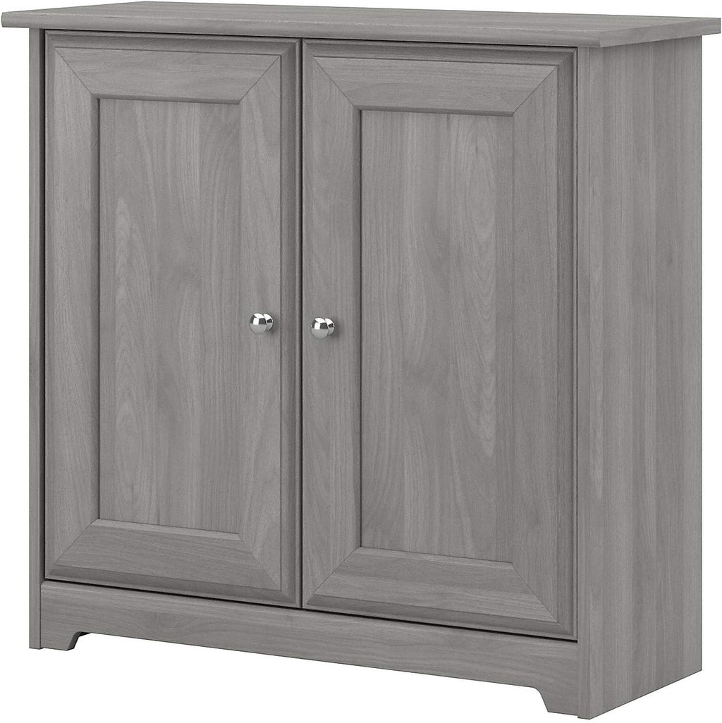 2 Door Low Storage Cabinet in Modern Gray I38553