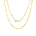 10k Yellow Gold Solid Anchor Chain Necklace 16" - 30" H9405