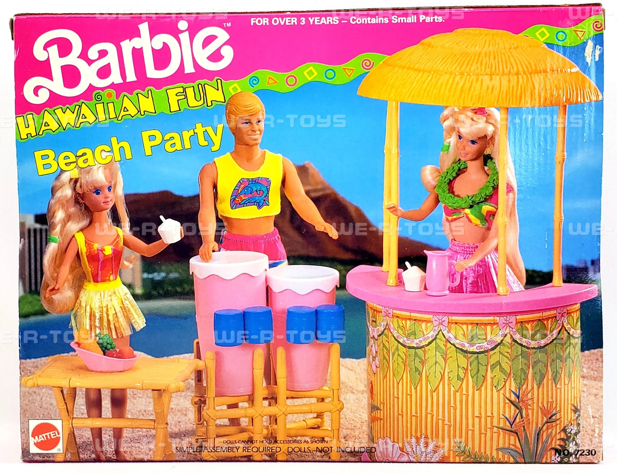 Hawaiian Fun Beach Party Playset F5142