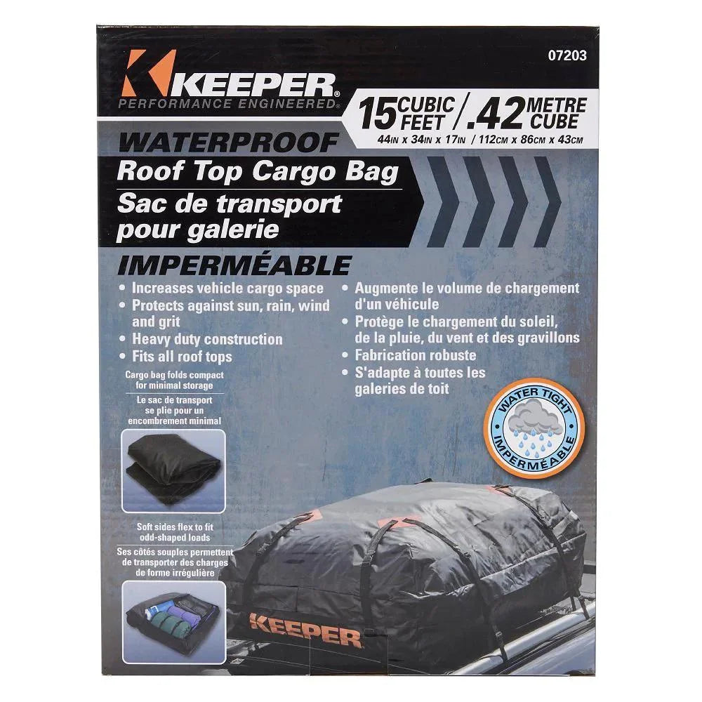 Roof Top Bag, 44 in L x 34 in W x 17 in D, Cargo I425372