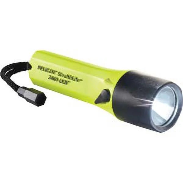 Rechargeable LED Flashlight, 183 Lumens, Yellow J536