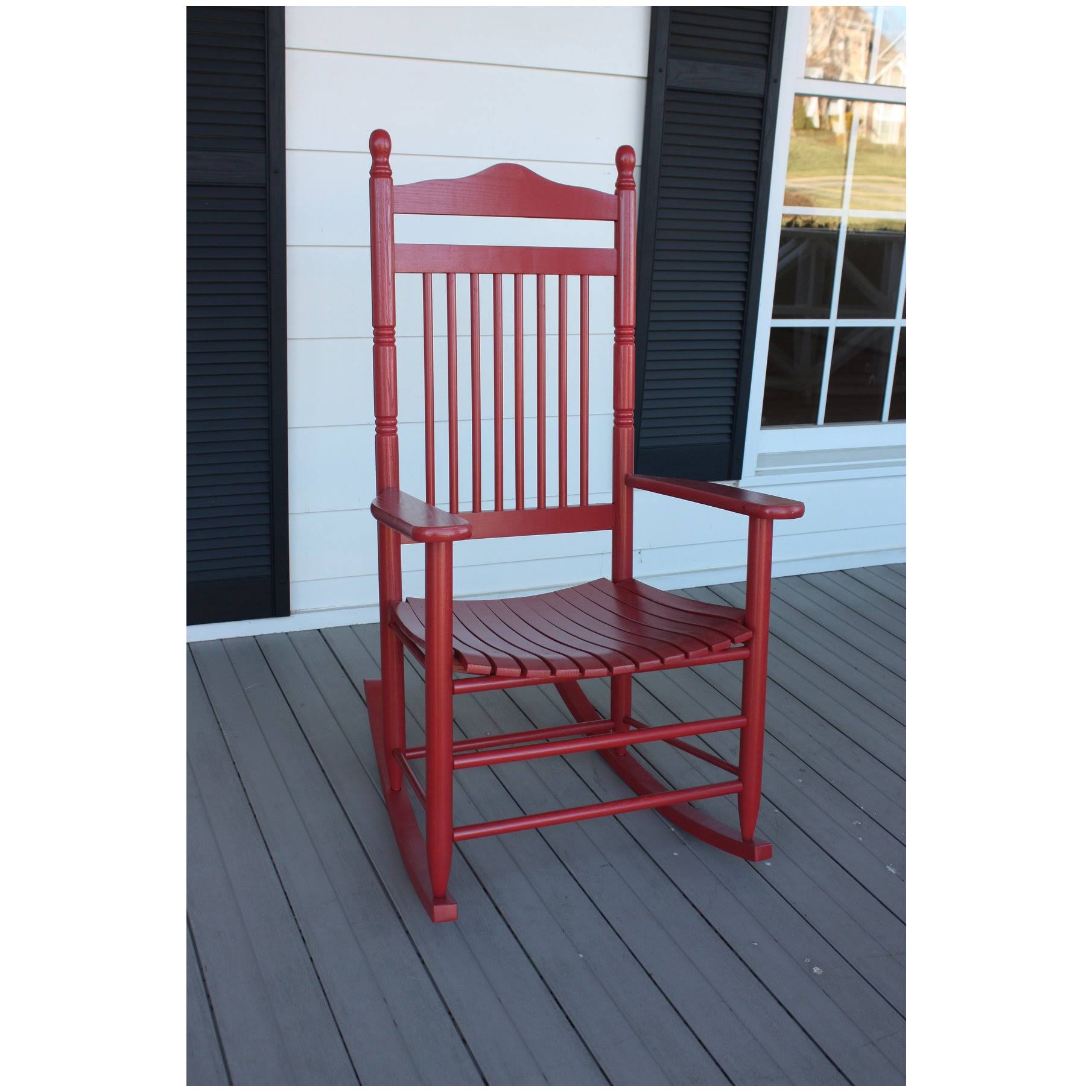 Red Wood Rocking Chair X559