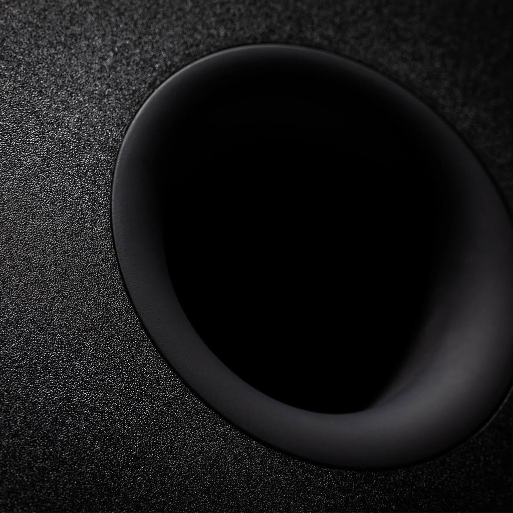 Matte Black Bookshelf Speakers E8318