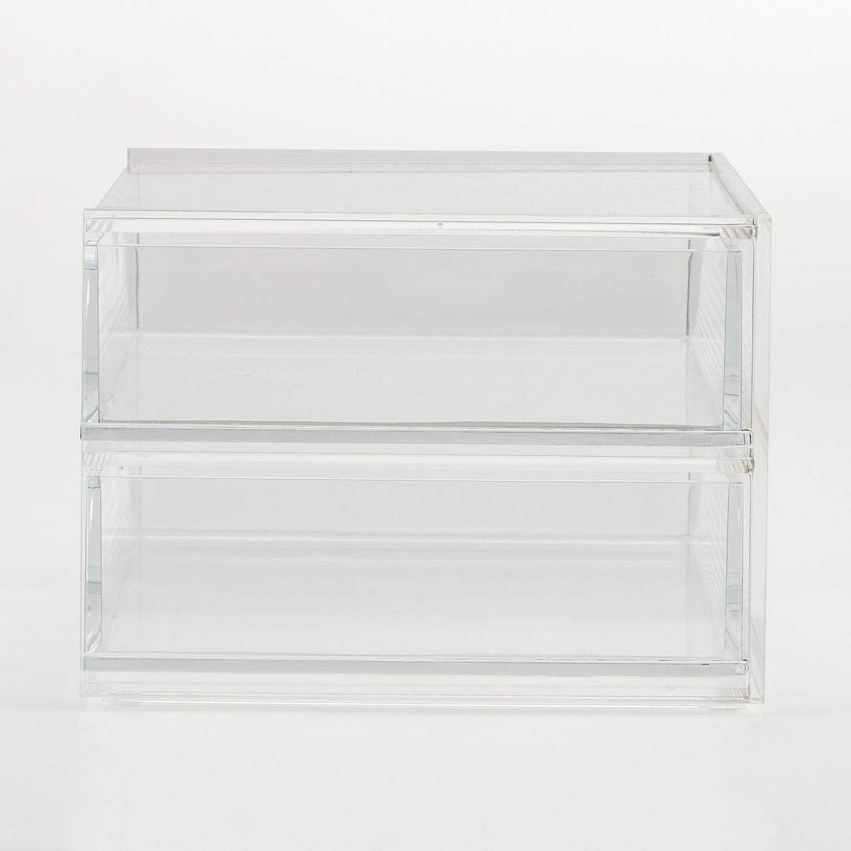 Acrylic Case 2 Drawers Small Pack of 2 F6264