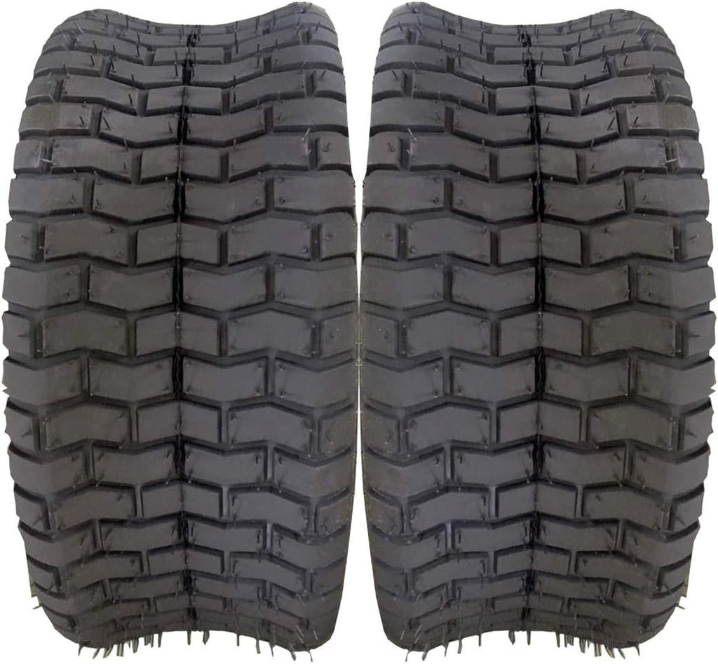 2pcs Turf Tires 16x6.50-8 4ply Tubeless Lawn Garden Mower Tractor Cart Tires V639760
