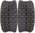 2pcs Turf Tires 16x6.50-8 4ply Tubeless Lawn Garden Mower Tractor Cart Tires V639760