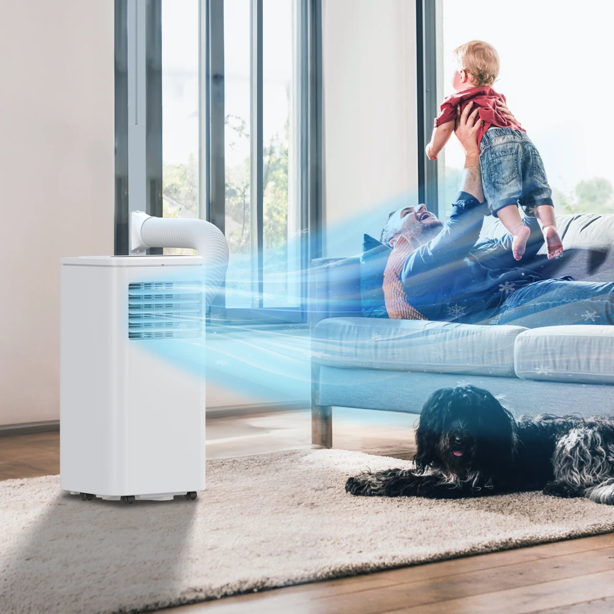 Portable Air Conditioner 8000 BTU White K860