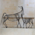 Antique Bronze Horse H62609