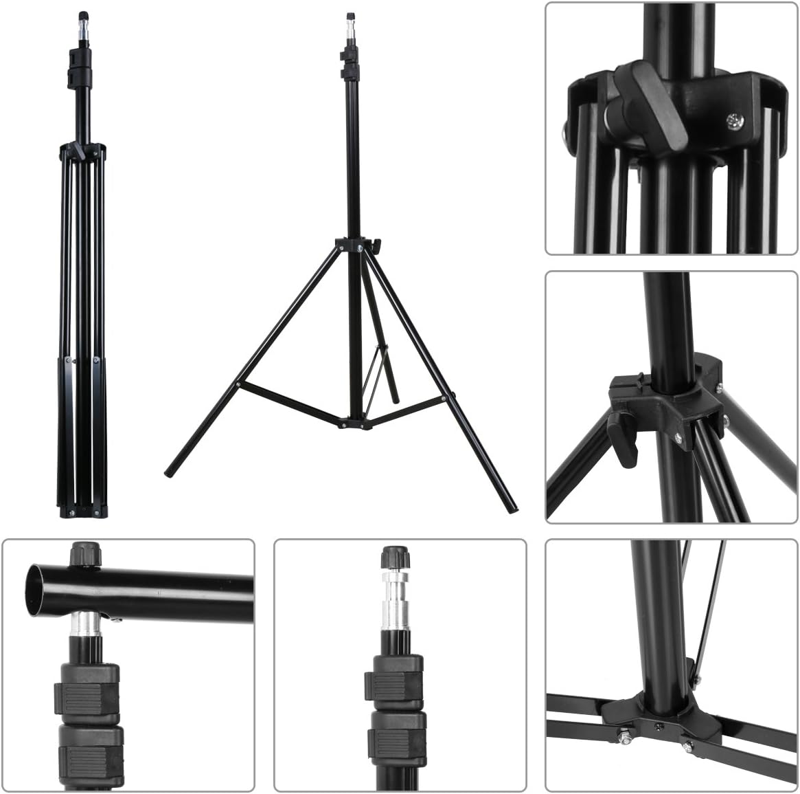 Adjustable Backdrop Support System Kit with Carry Bag X232663