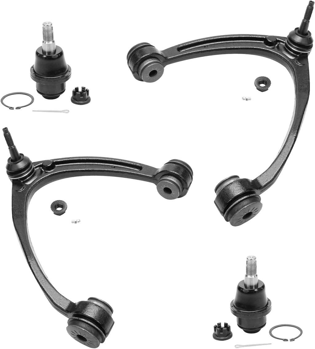 Front Upper Control Arm Lower Ball Joint Replacement 4pc Set U6679