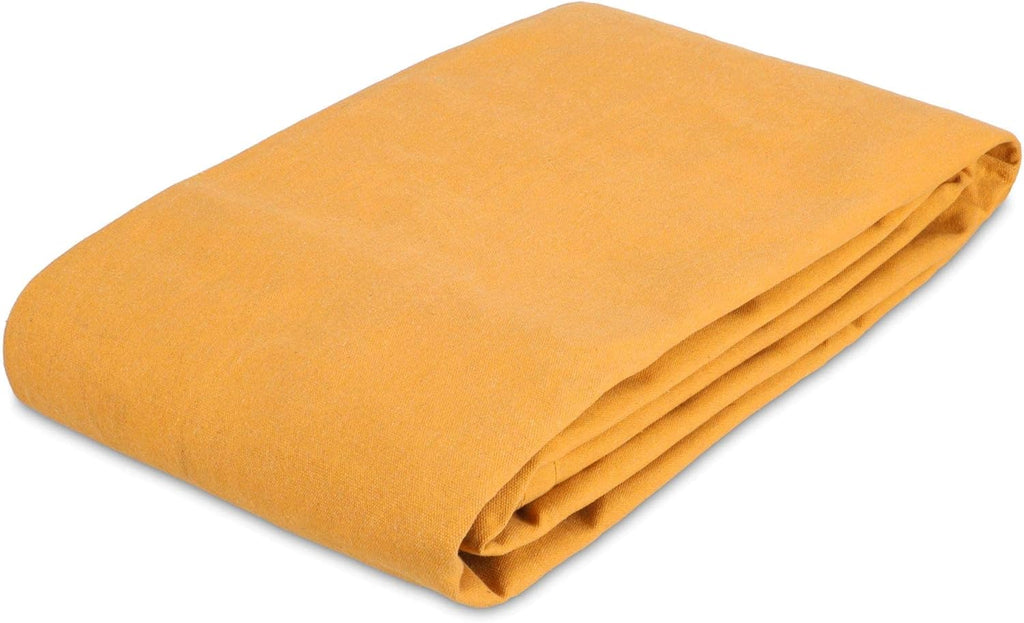Canvas Tarp 18 oz. Waterproof UV Resistant Rustproof Grommets Cloth Tarp 10'x14' Brown G9145