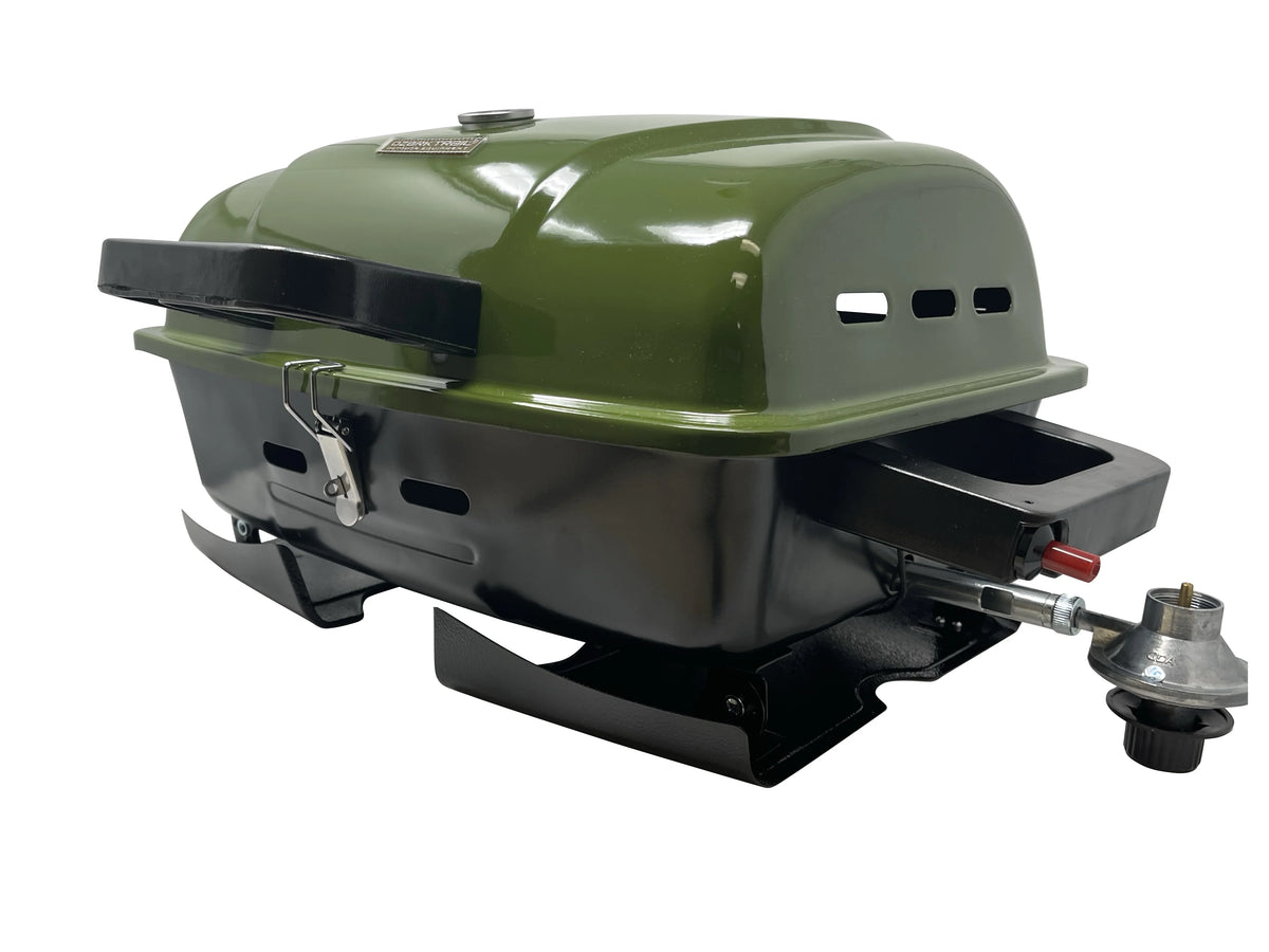 Portable 1 Burner Propane Grill with Interchangeable Griddle Plate I868872