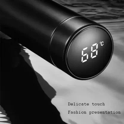 Black Steel 500 ml Water Bottle C286