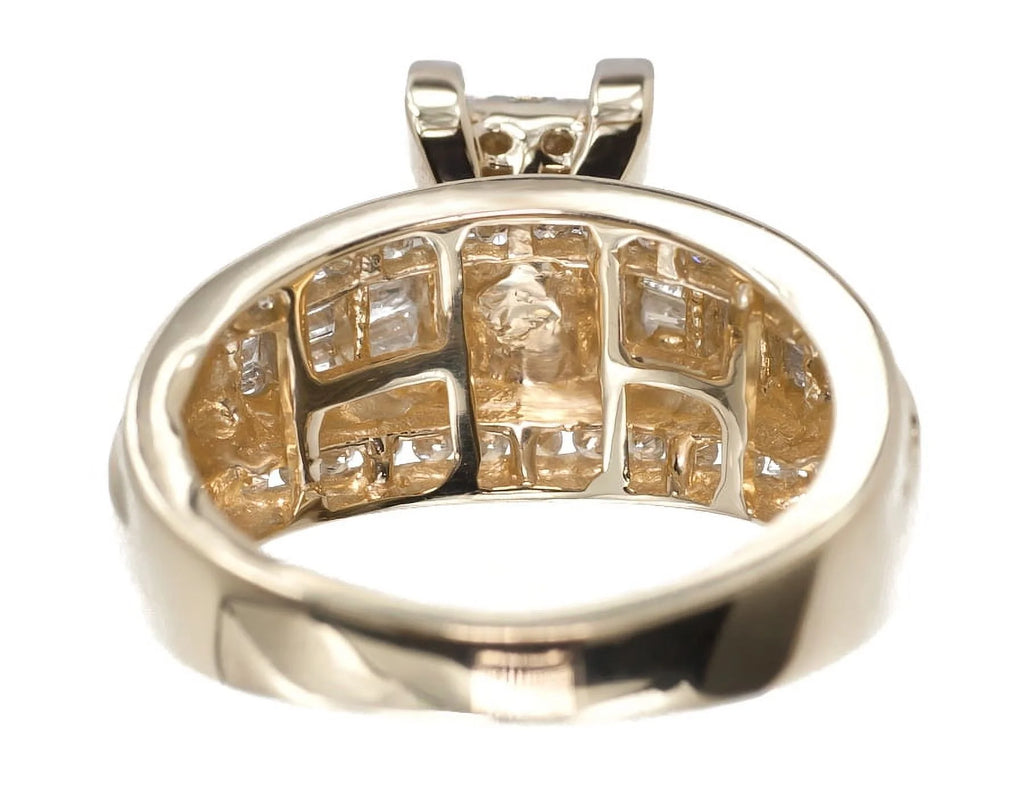 Diamond Engagement Ring (0.90 ct) U763