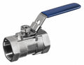 2-Way 2-Piece 304 Stainless Steel Ball Valve, Pipe Size 2 in, Tube Size 1/4 in E5237